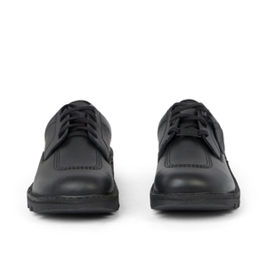 Adult Unisex Kick Shoe Tumble Leather Black