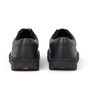 Adult Unisex Kick Shoe Tumble Leather Black