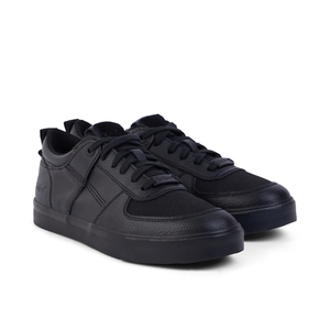 Youth Unisex Tovni Lo Mix Mesh Leather Black