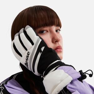 Tomorrowland X ellesse Handschuhe Schwarz/Weiß