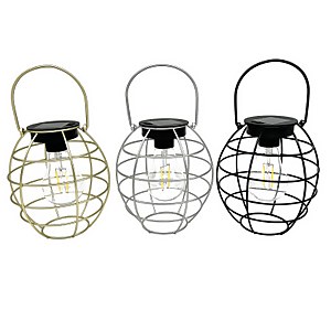 The Solar Company Cage Lantern Light (Assorted Colours)