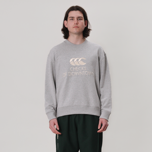 CHECKS X CCC OVERSIZED SWEATSHIRT - XL