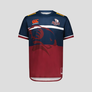 Canterbury M Qld Reds Training Tee - Navy