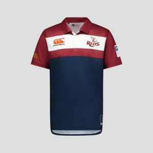 MENS QLD REDS MEDIA POLO