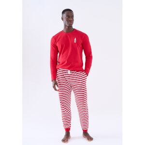 Red top pyjamas mens