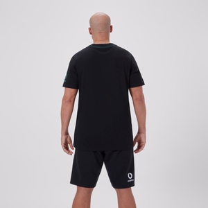 Mens Ireland Team Cotton T-Shirt Black/Green