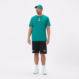 Mens Ireland Team Cotton T-Shirt Green/White