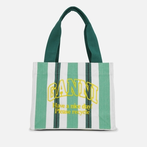 ★Ganni★ Small Easy Stripe Shopper Bag Cherry A5974396 MUSINSA | GANNI Small Easy Stripe Shopper Bag - Cherry