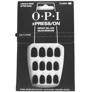 OPI xPRESS/ON French Press Press on Nails for Gel-Like Salon Manicure - Lincoln Park After Dark