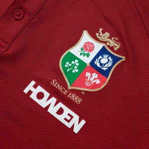 MENS BRITISH & IRISH LIONS CCC POLO RED