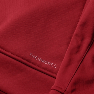 Mens British & Irish Lions 1/4 Zip Fleece Red