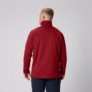 Mens British & Irish Lions 1/4 Zip Fleece Red