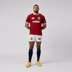 MENS BRITISH & IRISH LIONS PLAYERS JERSEY RED