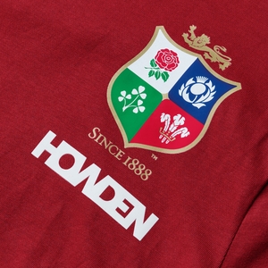 Junior Unisex British & Irish Lions Cotton Jersey Tee Red