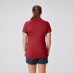 Womens British & Irish Lions Polo Shirt Red