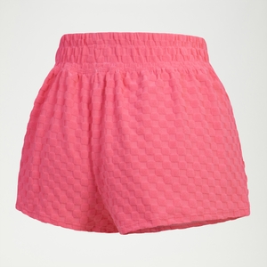Pinke FLU3NTE Terry-Shorts