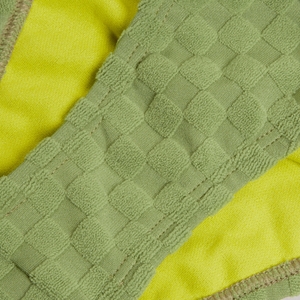 FLU3NTE Terry Scoope Bikini Bottom Green