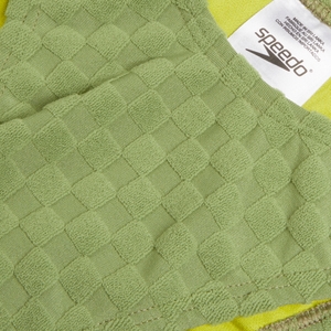 FLU3NTE Terry Scoope Bikini Bottom Green