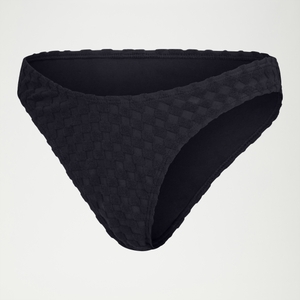 Bas de bikini FLU3NTE échancré en tissu éponge gris