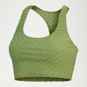 Women's Flu3nte Terry Crop Top Green