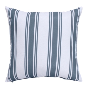 Blue Stripe Outdoor Garden Scatter Cushion