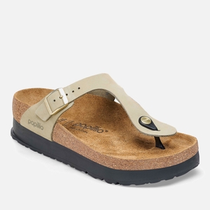 Birkenstock Women s Papillio Gizeh Nubuck Sandals Allsole