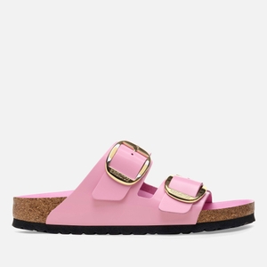 Arizona Big Buckle Slim-Fit Leather Double Strap Sandals