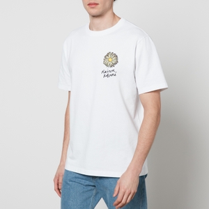 Maison Kitsune★W'S FLOATING FLOWER BABY S/S T-SHIRT Floating Flower Comfort T-Shirt