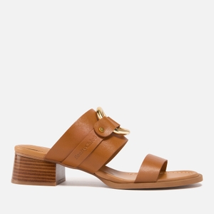 Hana Leather Heeled Sandals