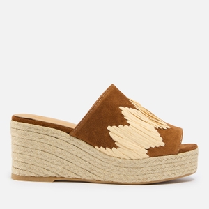 Eleo Suede Flatform Mules