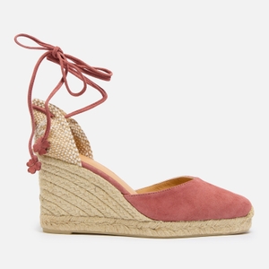 Carina Suede Espadrille Wedge Sandals