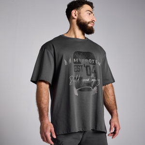 MP Origin Graphic T-Shirt - Washed Grey