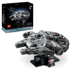 LEGO Star Wars Millennium Falcon Model Set for Adults 75375 Toys