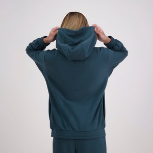 WOMENS SCENE-SET HOODIE PINE GREEN