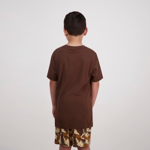KIDS FORCE T-SHIRT BROWN