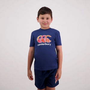 KIDS UGLIES T-SHIRT DENIM BLUE