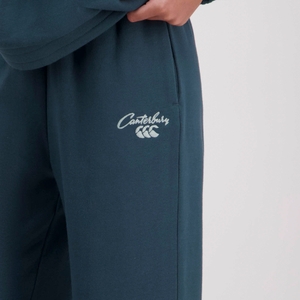 WOMENS SCENE-SET TRACKPANT PINE GREEN