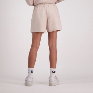 WOMENS SCENE-SET SHORT OATMEAL
