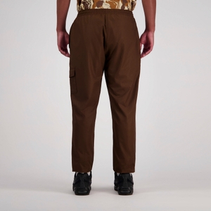 MENS FORCE WOVEN JOGGER BROWN