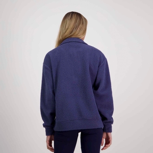 WOMENS SCENE-SET 1/4 ZIP INDIGO