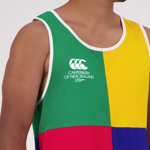 MENS HARLEQUIN SINGLET ASSORTED