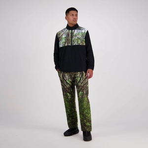 MENS NGAHERE FLEECE BLACK