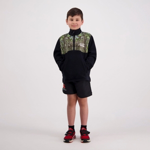 KIDS NGAHERE FLEECE BLACK
