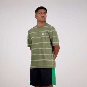 MENS FUNDAMENTALS YARN DYE SS T-SHIRT - DEEP LICHEN - 2XL