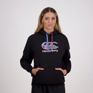 WOMENS UGLIES HOODIE - JET BLACK - 10