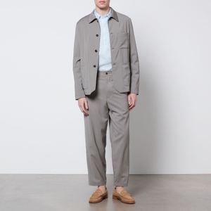 Tシャツ・カットソー BARENA SS25 'Visal' overshirt (OSU50600478 170) BARENA Visal Wool Overshirt for Men | MR PORTER