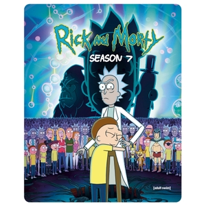 Rick and Morty Season Steelbook Blu-ray Zavvi UK