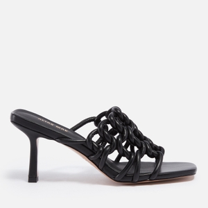 Emmet Faux Leather Heeled Mules