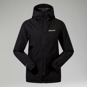 Isolierte wasserdichte Deluge Pro 3.0 Damen-Jacke - Schwarz