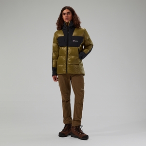 Men's URB Arkos Reflect Down Insulated Jacket - Green/Black